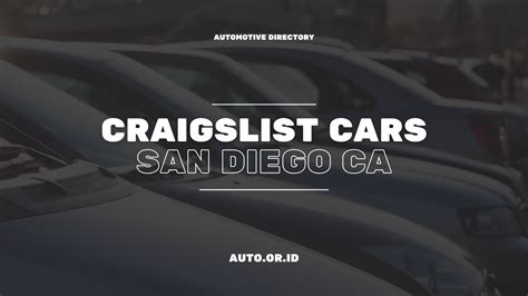 craigslist cars san diego ca